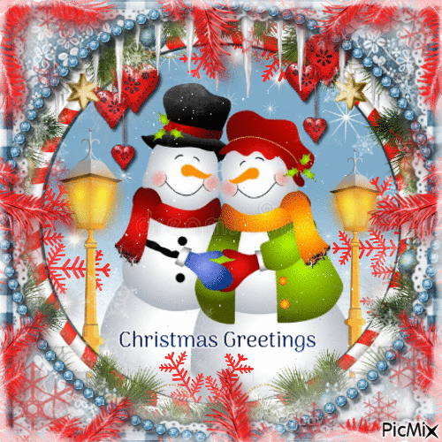 Christmas Greetings-RM-12-24-22 - GIF animé gratuit