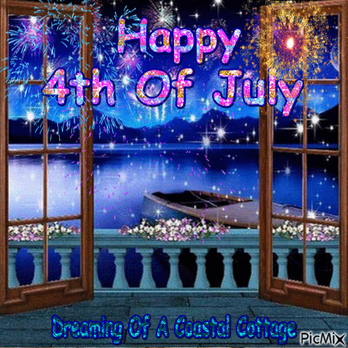 Happy 4th Of July - Besplatni animirani GIF