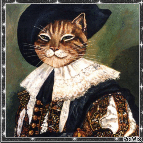 chat Artistique - Free animated GIF