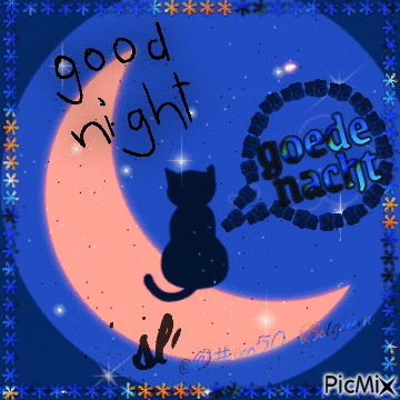 good night   goede nacht - Bezmaksas animēts GIF
