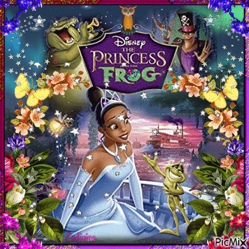 Princess Nina... 🤍💙💜 - GIF animado grátis