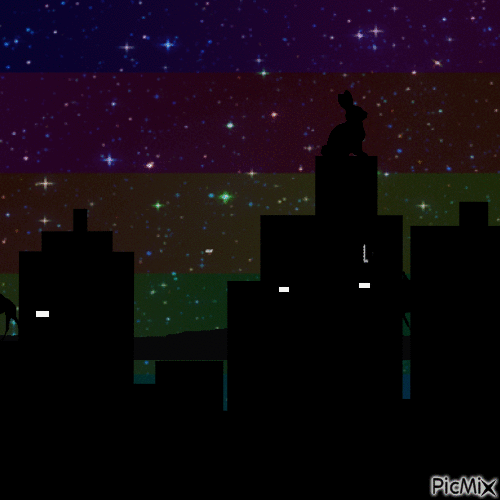 Eye of city - Darmowy animowany GIF