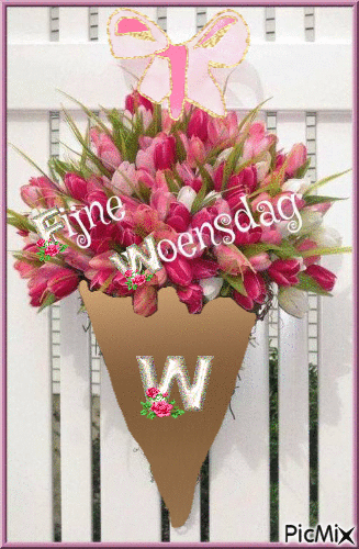 woensdag bloem - Animovaný GIF zadarmo