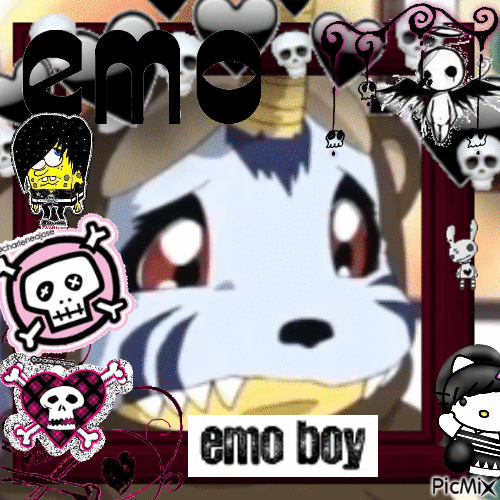 Emo - Animovaný GIF zadarmo