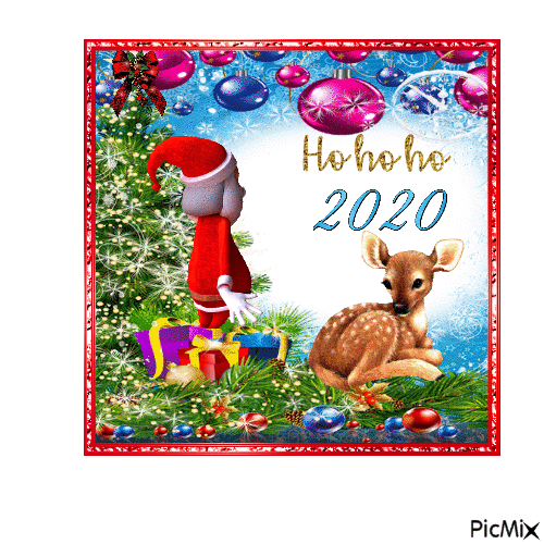 Natal 2020 - Gratis geanimeerde GIF