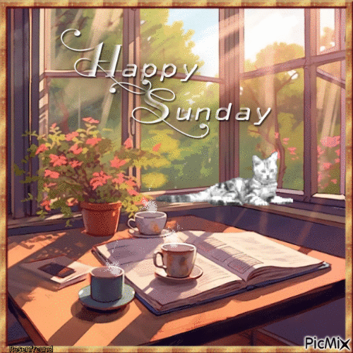 Happy Sunday - Animovaný GIF zadarmo