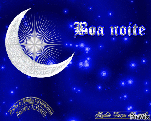 Boa noite - Zdarma animovaný GIF