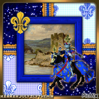 {{{The Brave Knight riding a Horse}}} - GIF animate gratis