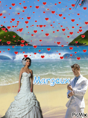 Les mariés d'Hawai - Bezmaksas animēts GIF