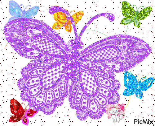 Butterfly2 - GIF animado gratis