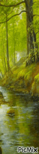 Beside the Brook - 無料のアニメーション GIF