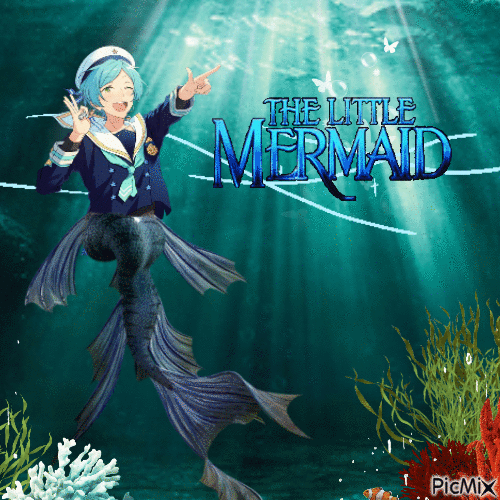 kanata little mermaid - GIF animado gratis