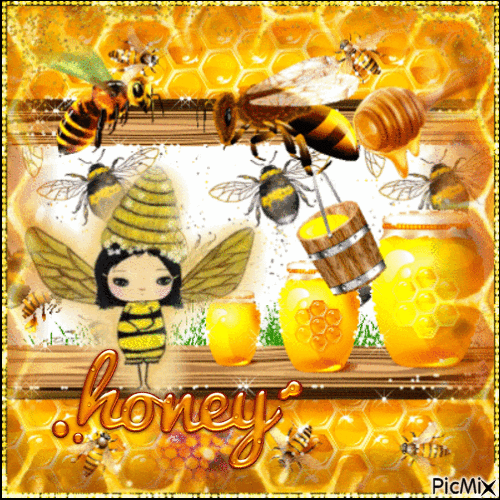 Honey - Bezmaksas animēts GIF