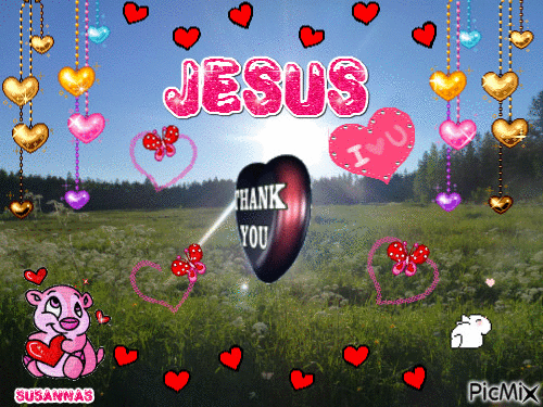 Kiitos Jeesus - Ingyenes animált GIF