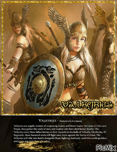 Valkyries - Безплатен анимиран GIF