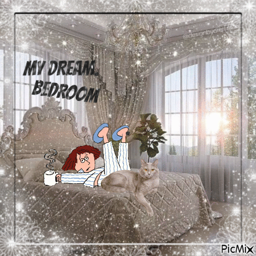 MY DREAM BEDROOM - Zdarma animovaný GIF