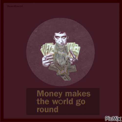 Geld regiert die Welt - Ilmainen animoitu GIF