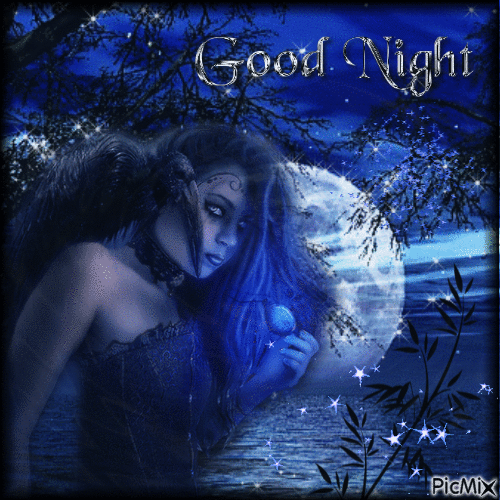 Good night 🌙 - Gratis animeret GIF