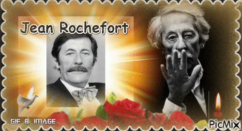 Hommage à Jean Rochefort - Free animated GIF