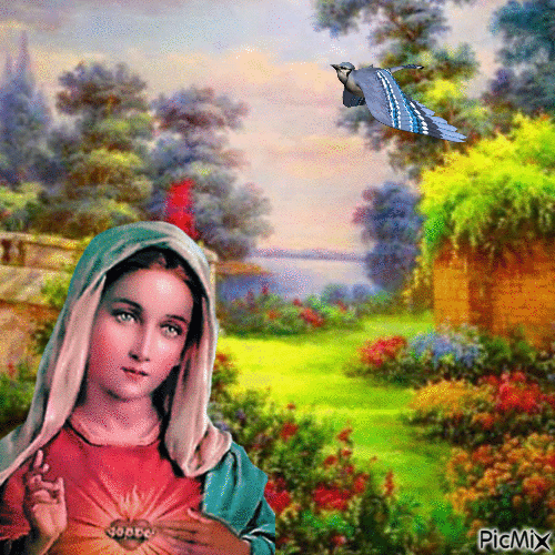 Virgin Mary - Ilmainen animoitu GIF