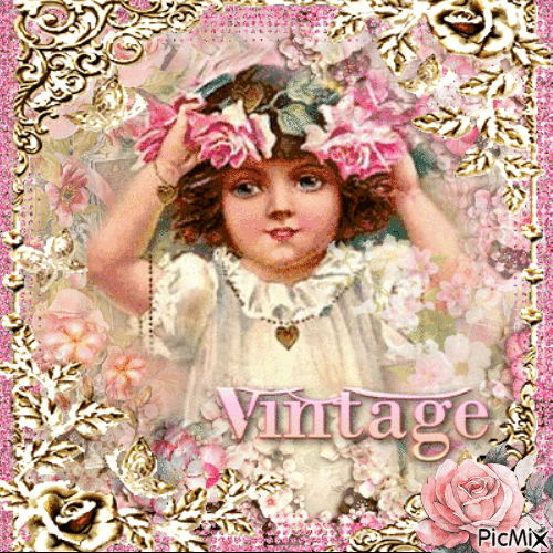 Child Vintage - 無料のアニメーション GIF