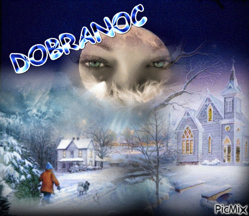 DOBRANOC - Gratis animeret GIF