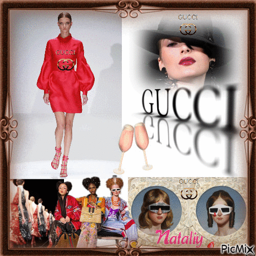 Gucci fashion statement конкурс - Бесплатный анимированный гифка