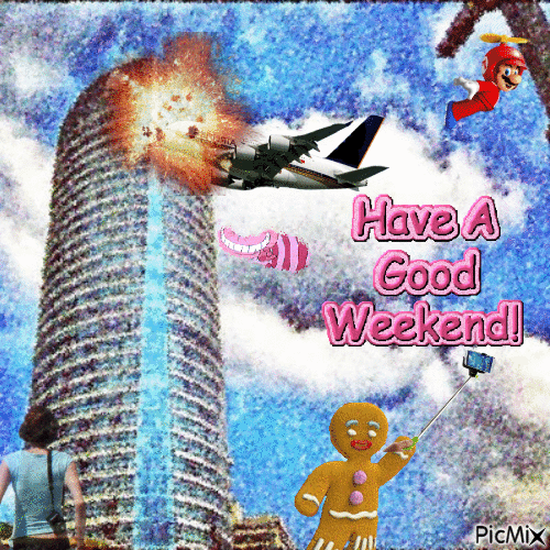 have a good weekend - GIF animate gratis