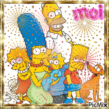 The Simpsons - Ilmainen animoitu GIF
