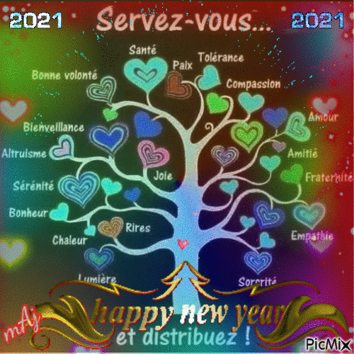 Concours "Happy New Year" - Безплатен анимиран GIF