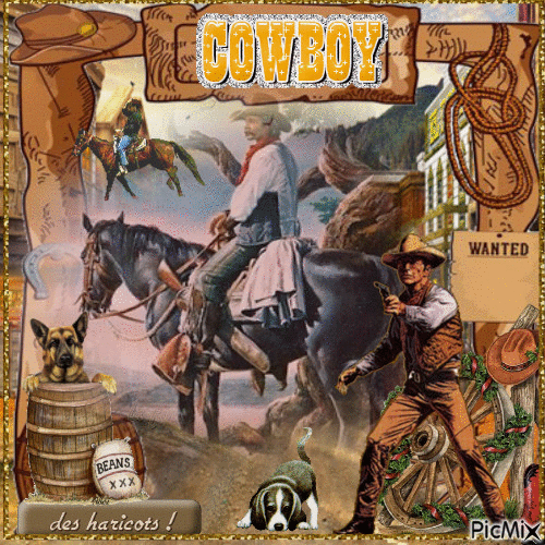 cowboy - Bezmaksas animēts GIF