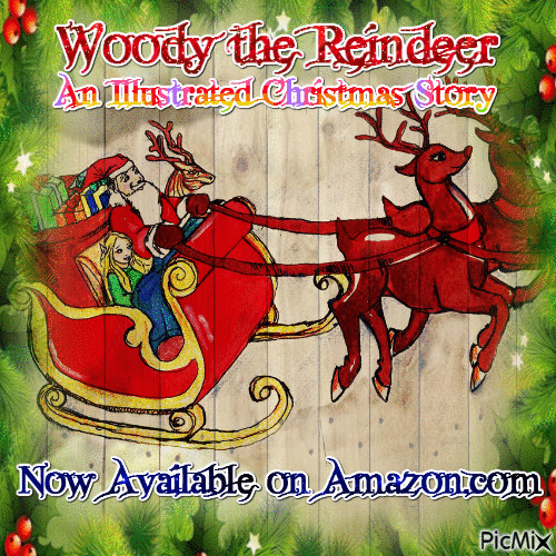 Woody the Reindeer Available - Gratis animerad GIF