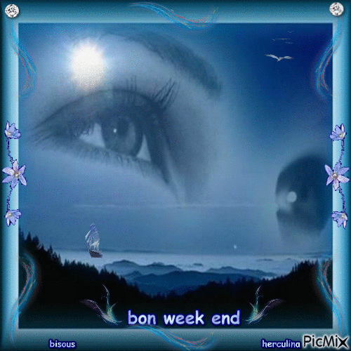 bon week end - Δωρεάν κινούμενο GIF