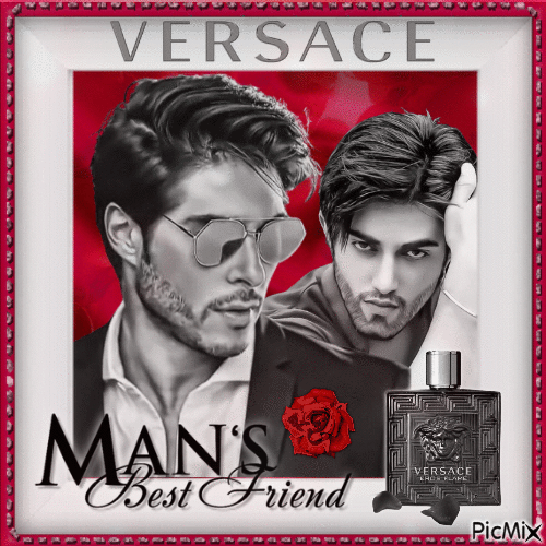 man perfume versace - Ingyenes animált GIF