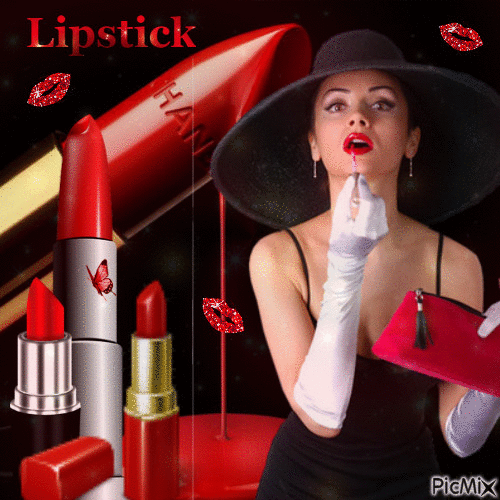 Lipstick - Free animated GIF