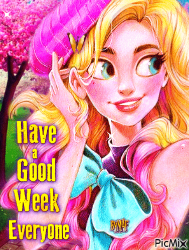 Have a Good Week Everyone - GIF animado grátis
