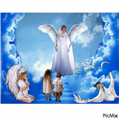 ангелы - Δωρεάν κινούμενο GIF
