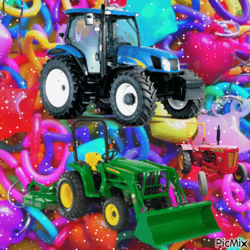 tractor - GIF animasi gratis