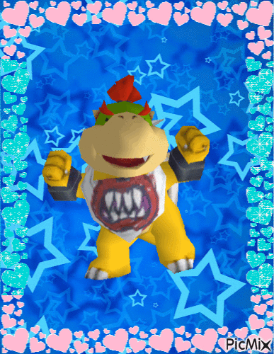 Bowser Jr is dancing - Free animated GIF