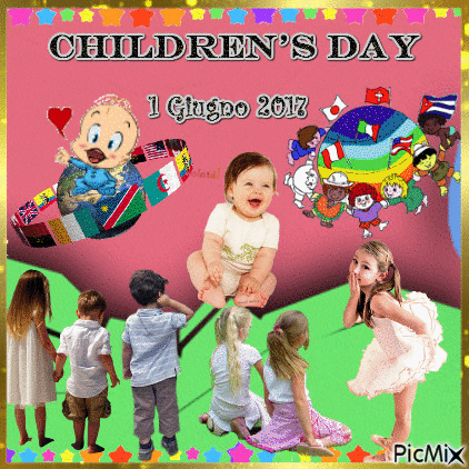 CHILDREN''S DAY - GIF animé gratuit