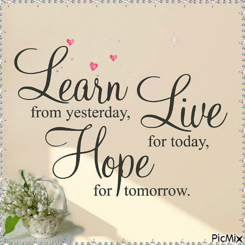 Learn Live Hope - 無料のアニメーション GIF