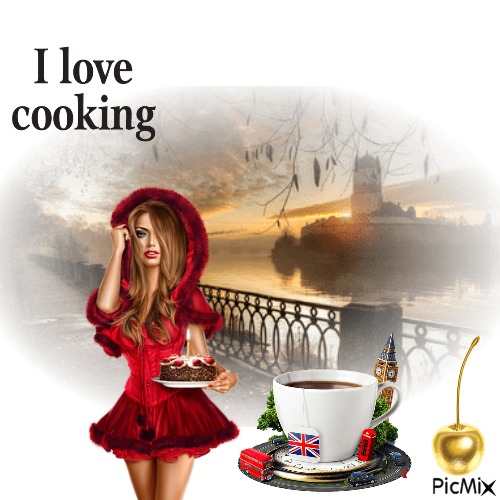 I Love Cooking Every Day An Definitely Holidays - png gratis