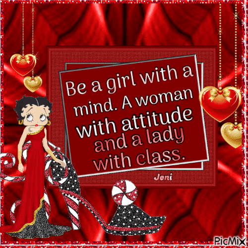 Betty boop Quotes - Gratis animeret GIF