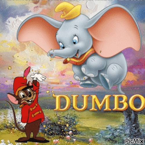 Dumbo - Δωρεάν κινούμενο GIF