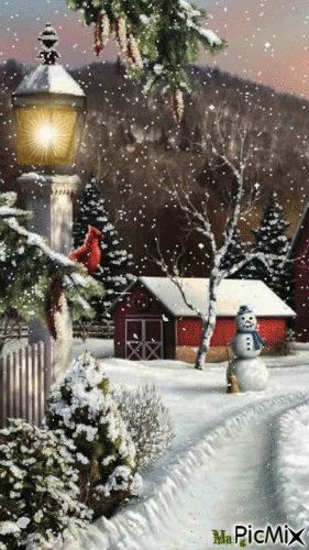 its snow - GIF animasi gratis