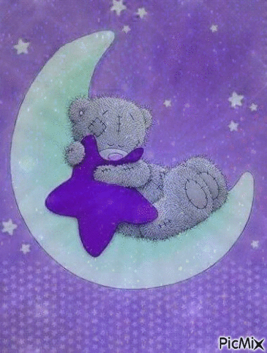 ourson lune - Ilmainen animoitu GIF