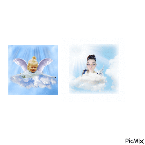 My Angel Babies - Free animated GIF