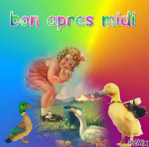BON APRES MIDI - Бесплатни анимирани ГИФ