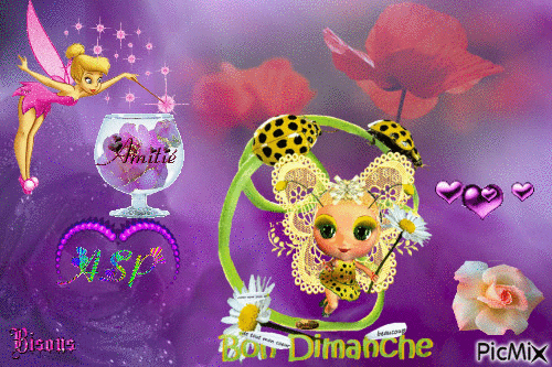 Bon Dimanche - Darmowy animowany GIF