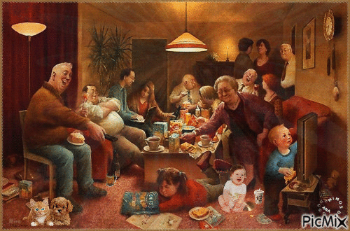 família - Ingyenes animált GIF